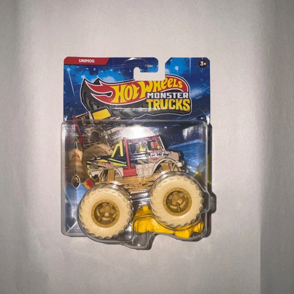 Hot Wheels Monster Trucks Unimog 1:64 Scale Die-Cast Off-Road SUV FYJ44 New 2024